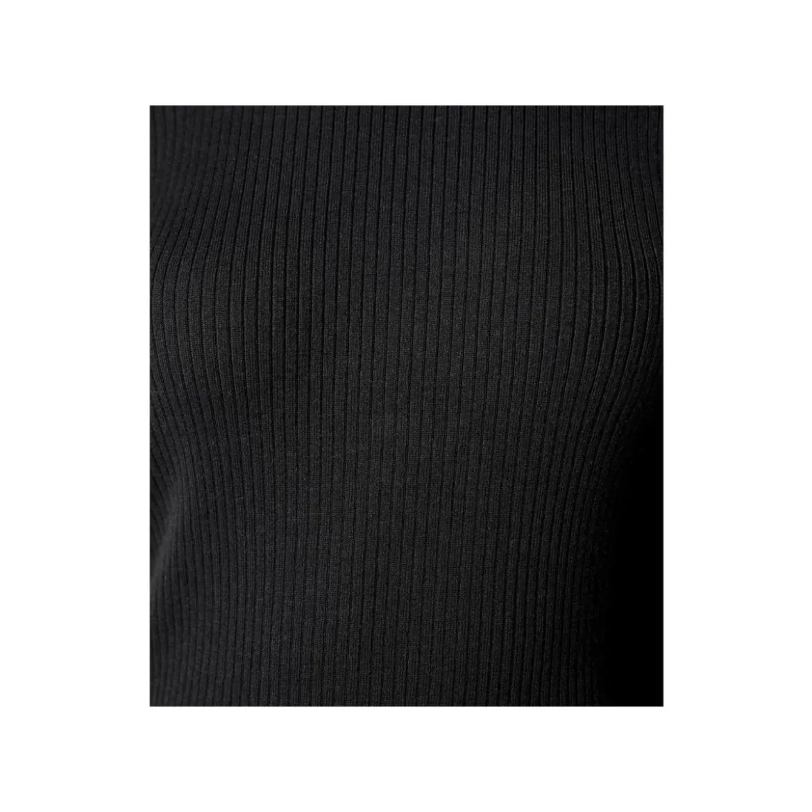 esmara® Damen Strickpullover, mit modischem Cut-Out (Schwarz, S(36/38)) - B-Ware neuwertig