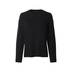 esmara® Damen Strickpullover (Schwarz, M(40/42)) - B-Ware neuwertig