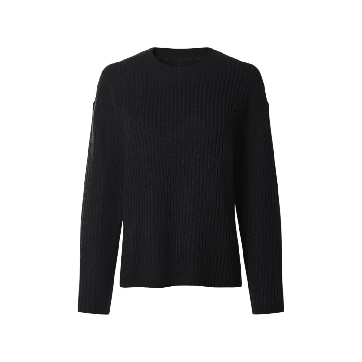 esmara® Damen Strickpullover (Schwarz, M(40/42)) - B-Ware neuwertig