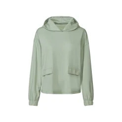 esmara® Damen Sweathoodie, leger geschnitten (Grün, XS(32/34)) - B-Ware neuwertig