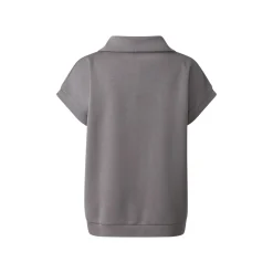 ESMARA® Damen Sweatshirt, mit Half-Zip (Grau, XS(32/34)) - B-Ware neuwertig