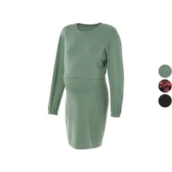 esmara® Damen Sweat-Umstandskleid mit passendem Oberteil - B-Ware