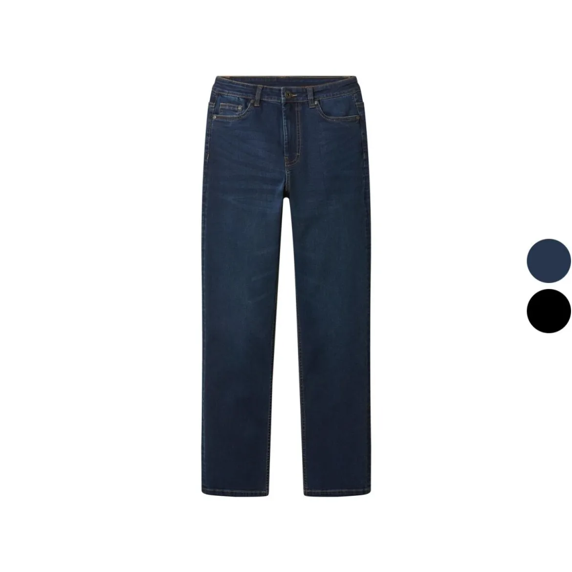 esmara® Damen Thermojeans, Straight Fit, normale Leibhöhe - B-Ware