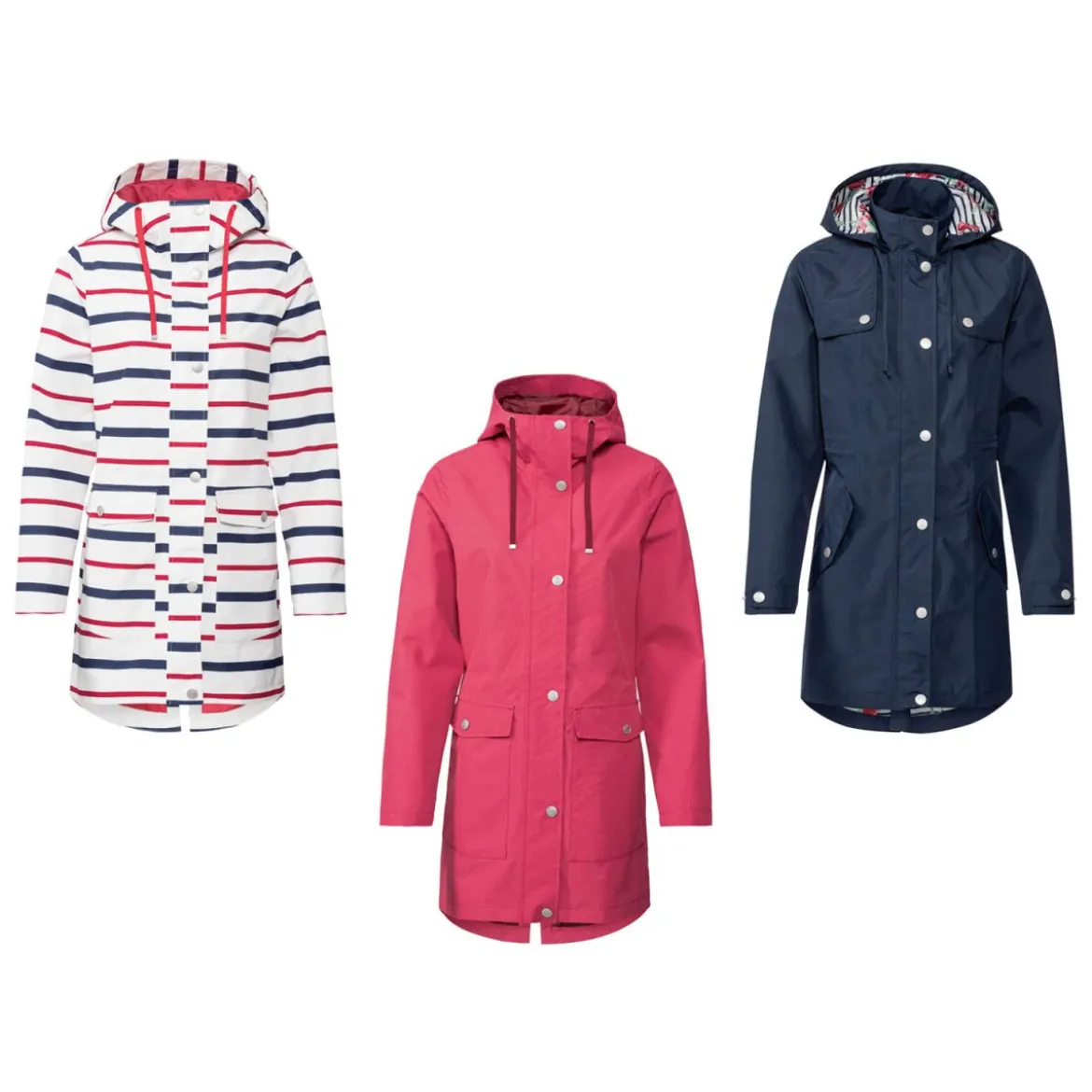 esmara Damen Trenchcoat, wind- und wasserdicht - B-Ware