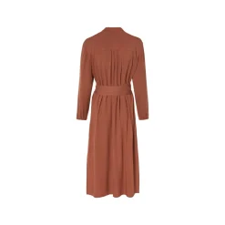 esmara® Damen Tunikakleid mit Seitenschlitzen (terracotta, 34) - B-Ware neuwertig