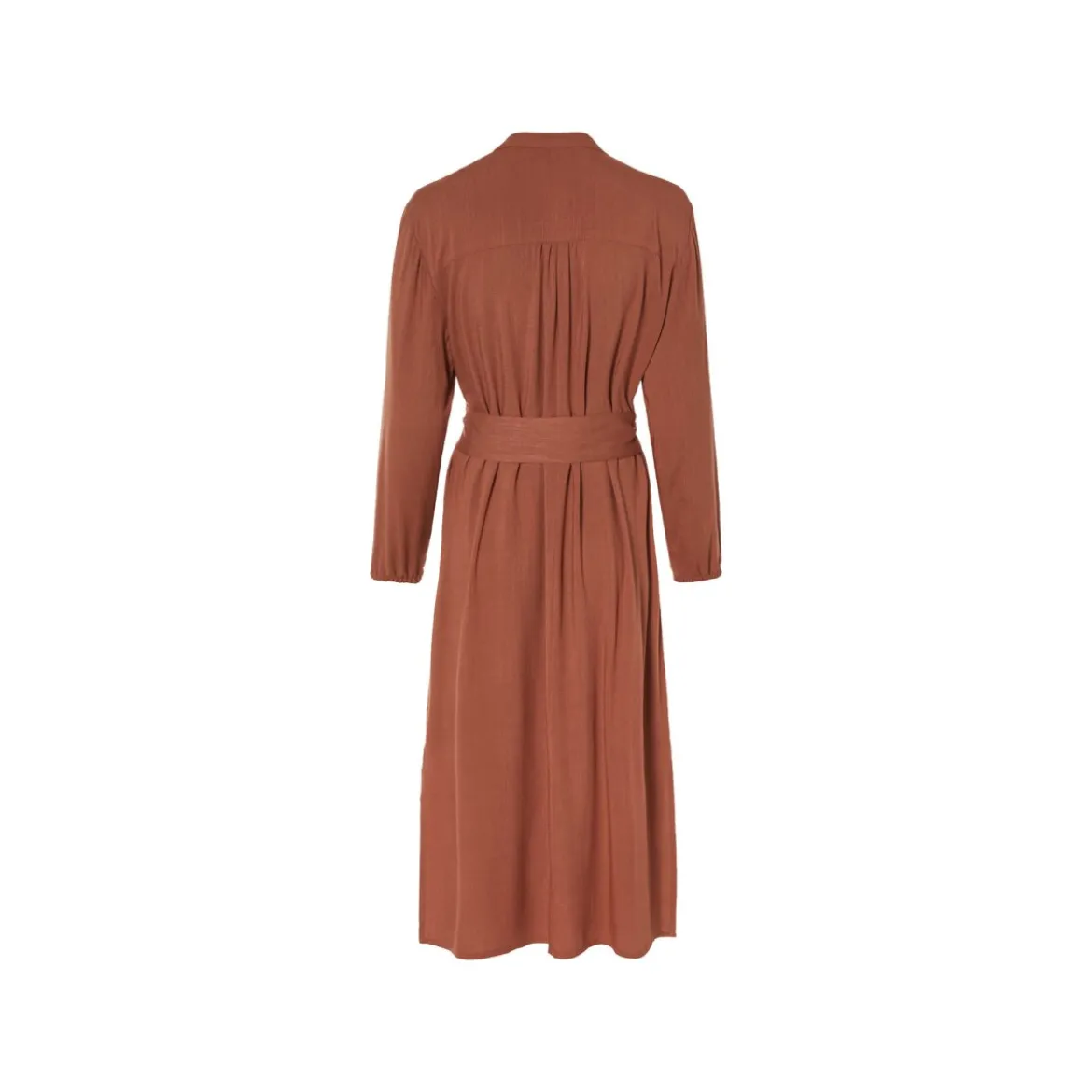 esmara® Damen Tunikakleid mit Seitenschlitzen (terracotta, 34) - B-Ware neuwertig