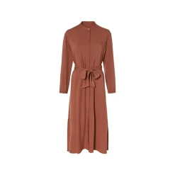 esmara® Damen Tunikakleid mit Seitenschlitzen (terracotta, 34) - B-Ware neuwertig