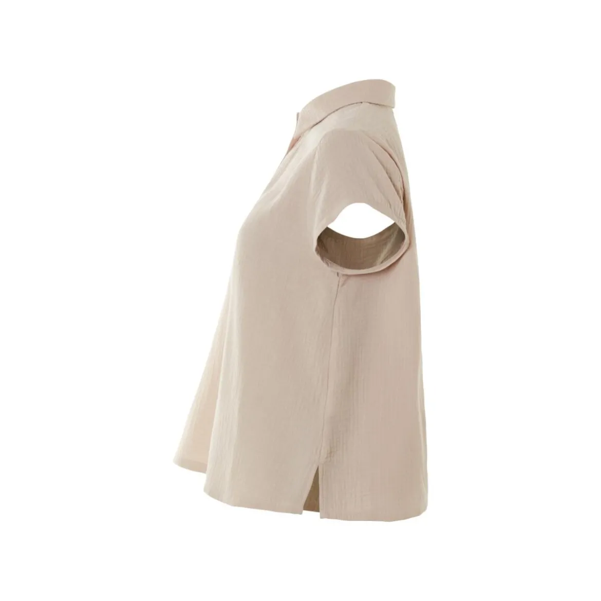 esmara® Damen Umstandsbluse, aus angenehm weichem Musselin (Beige, S(36/38)) - B-Ware neuwertig