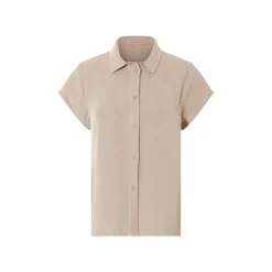 esmara® Damen Umstandsbluse, aus angenehm weichem Musselin (Beige, S(36/38)) - B-Ware neuwertig