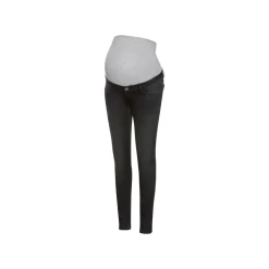 esmara Damen-Umstandsjeans, Super Skinny Fit, mit niedriger Leibhöhe, 42, schwarz - B-Ware sehr gut