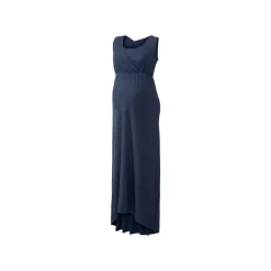 esmara® Damen Umstandskleid mit Gummizug in der Taille (marine, XS (32/34)) - B-Ware neuwertig