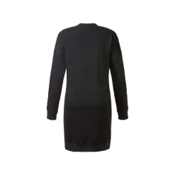 esmara® Damen Umstands-Sweatkleid, leger geschnitten (schwarz, XS (32/34)) - B-Ware neuwertig