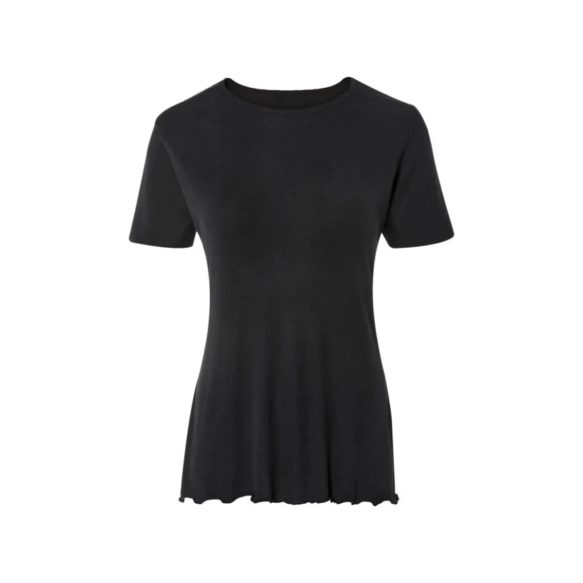 esmara® Damen Unterwäsche-Set, 2-teilig, in Ripp-Qualität (Schwarz, M(40/42)) - B-Ware sehr gut