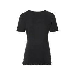 esmara® Damen Unterwäsche-Set, 2-teilig, in Ripp-Qualität (Schwarz, M(40/42)) - B-Ware sehr gut