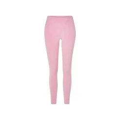 esmara® Damen Velour-Leggings, mit Bündchen (Pink, S(36/38)) - B-Ware neuwertig