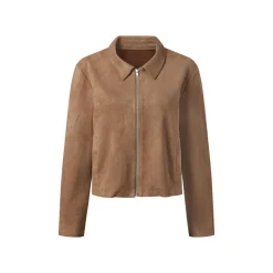 esmara® Damen Velours-Blouson, mit recyceltem Material - B-Ware