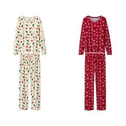 esmara® Damen Velours-Pyjama - B-Ware