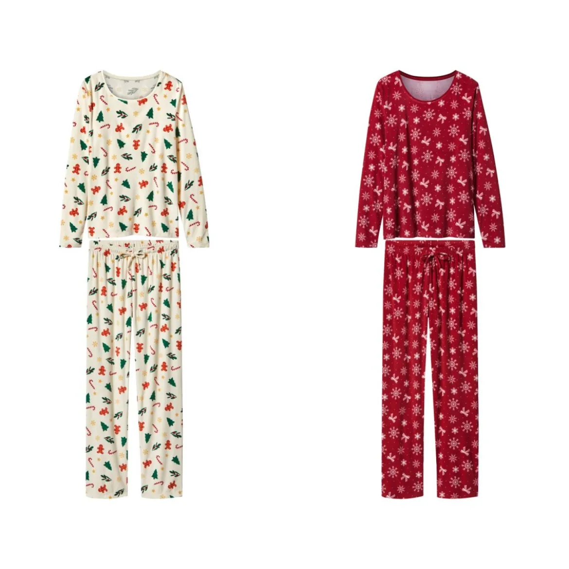 esmara® Damen Velours-Pyjama - B-Ware