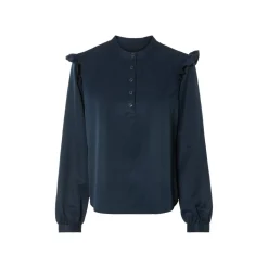 esmara® Damen Volant-Bluse, leger geschnitten - B-Ware