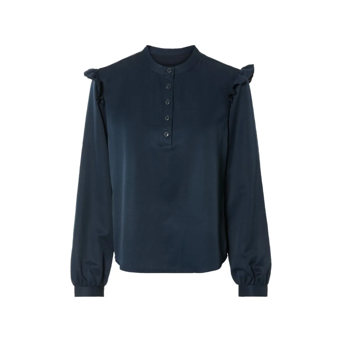 esmara® Damen Volant-Bluse, leger geschnitten - B-Ware