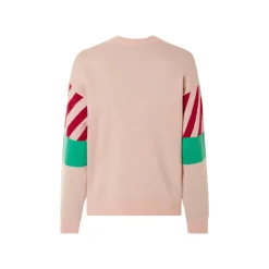 esmara® Damen Weihnachtspullover in Feinstrickqualität (Rosa, S (36/38)) - B-Ware neuwertig