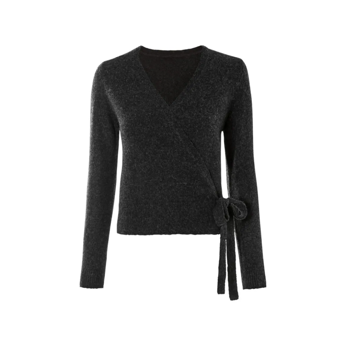 esmara® Damen Wickelcardigan, mit Wollanteil - B-Ware
