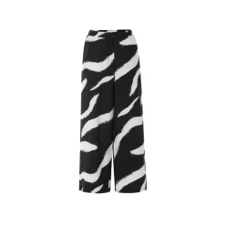 esmara® Damen Wide-Leg-Hose, aus eleganter Twill-Qualität - B-Ware