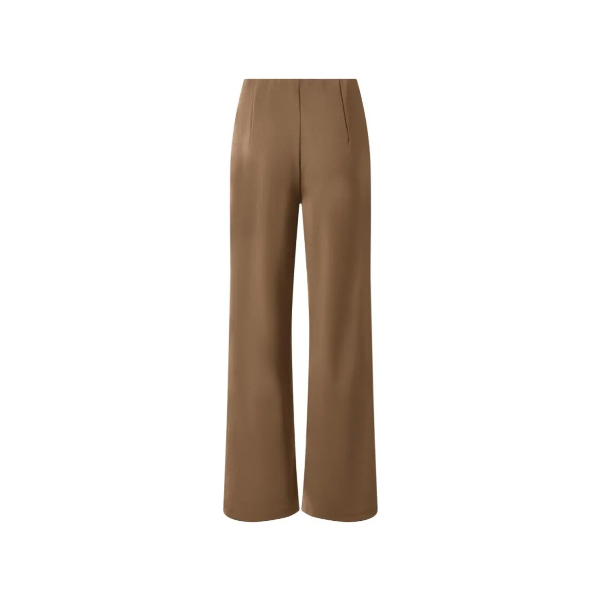 esmara® Damen-Wide-Leg-Hose, 38, beige - B-Ware neuwertig