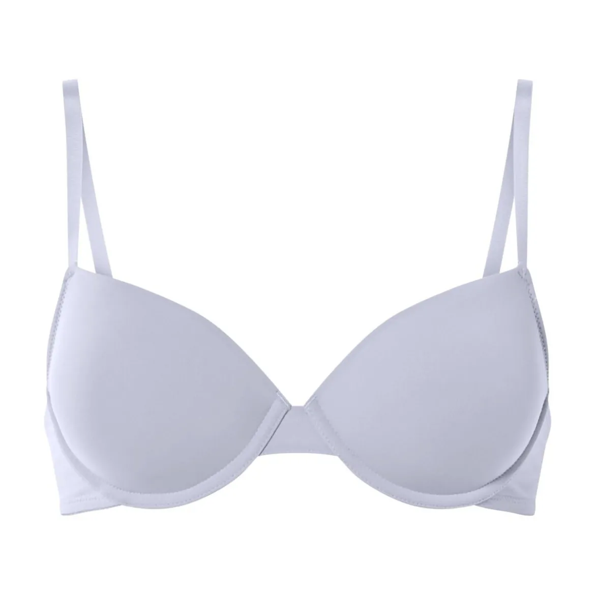esmara® 2er Set Damen-BHs, 75B, blau/weiß - B-Ware neuwertig