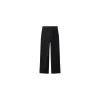 esmara® Flanellhose für Damen, weites Bein, 44, schwarz - B-Ware neuwertig