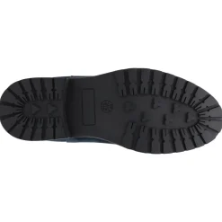 esmara® Herren-Lederstiefeletten, 41, marineblau - B-Ware neuwertig