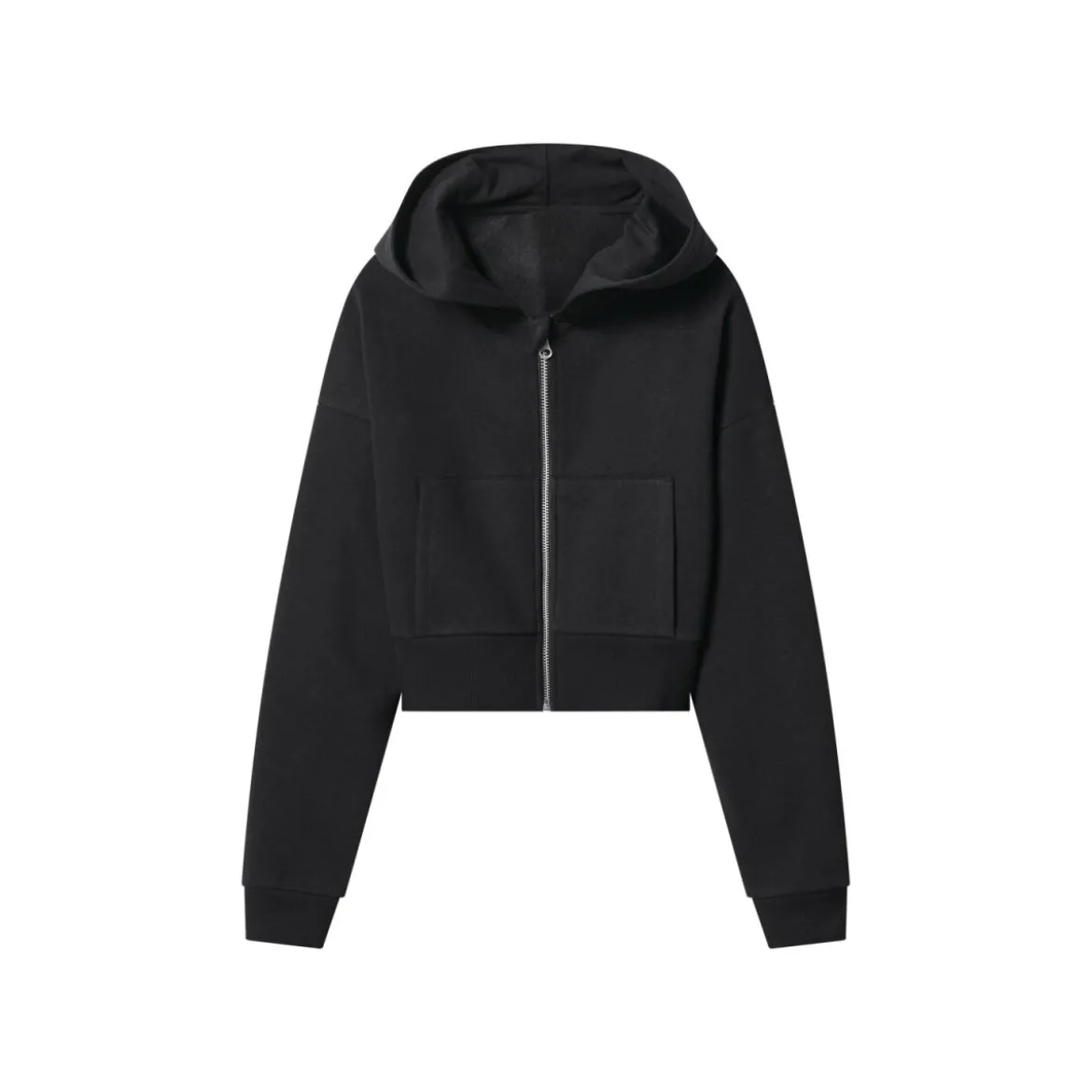 esmara® KIDS Kinder-Sweatjacke, 158/164, schwarz - B-Ware neuwertig