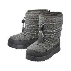 esmara® KIDS Kinder-Winterstiefel, für Mädchen, 35, grau - B-Ware neuwertig