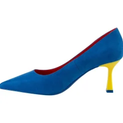 esmara® LIDL Damen Pumps, 37, blau - B-Ware neuwertig