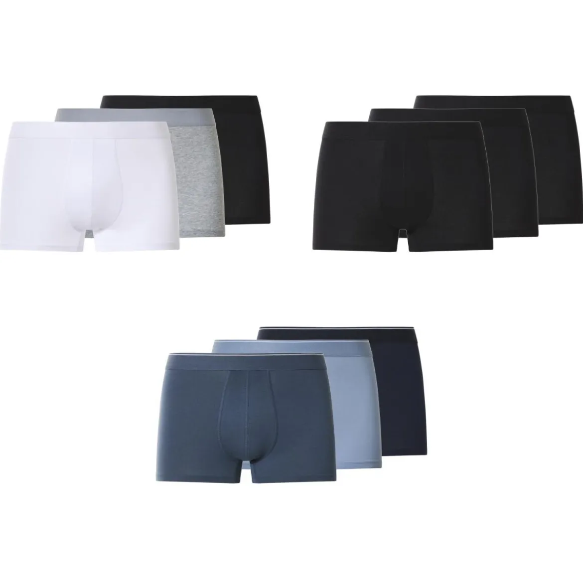 esmara Men Herren Boxer, 3 Stück - B-Ware