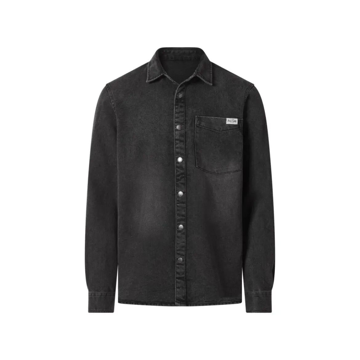 ESMARA MEN Herren Jeanshemd (Schwarz, S(37/38)) - B-Ware sehr gut