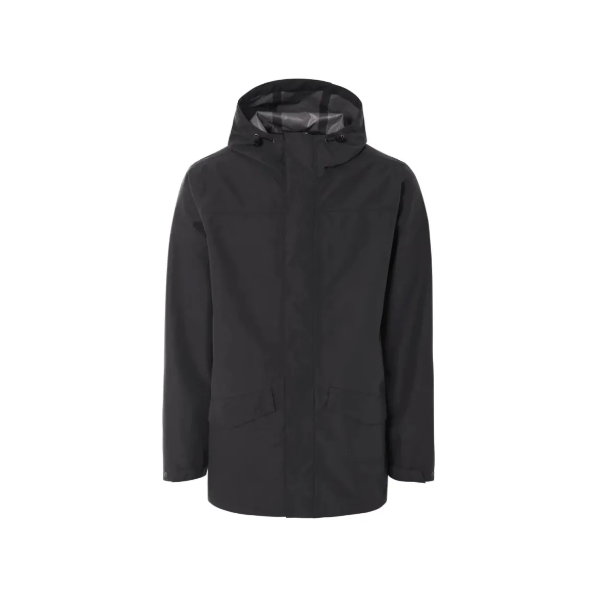 ESMARA MEN Herren Regenparka, mit wasserabweisendem Obermaterial (Schwarz, L (52/54)) - B-Ware neuwertig