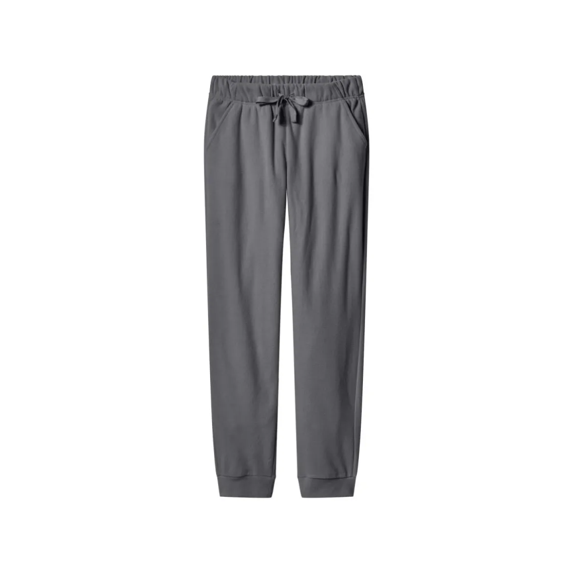 esmara® 2-teiliger Fleece-Hausanzug, für Damen, S, grau - B-Ware neuwertig