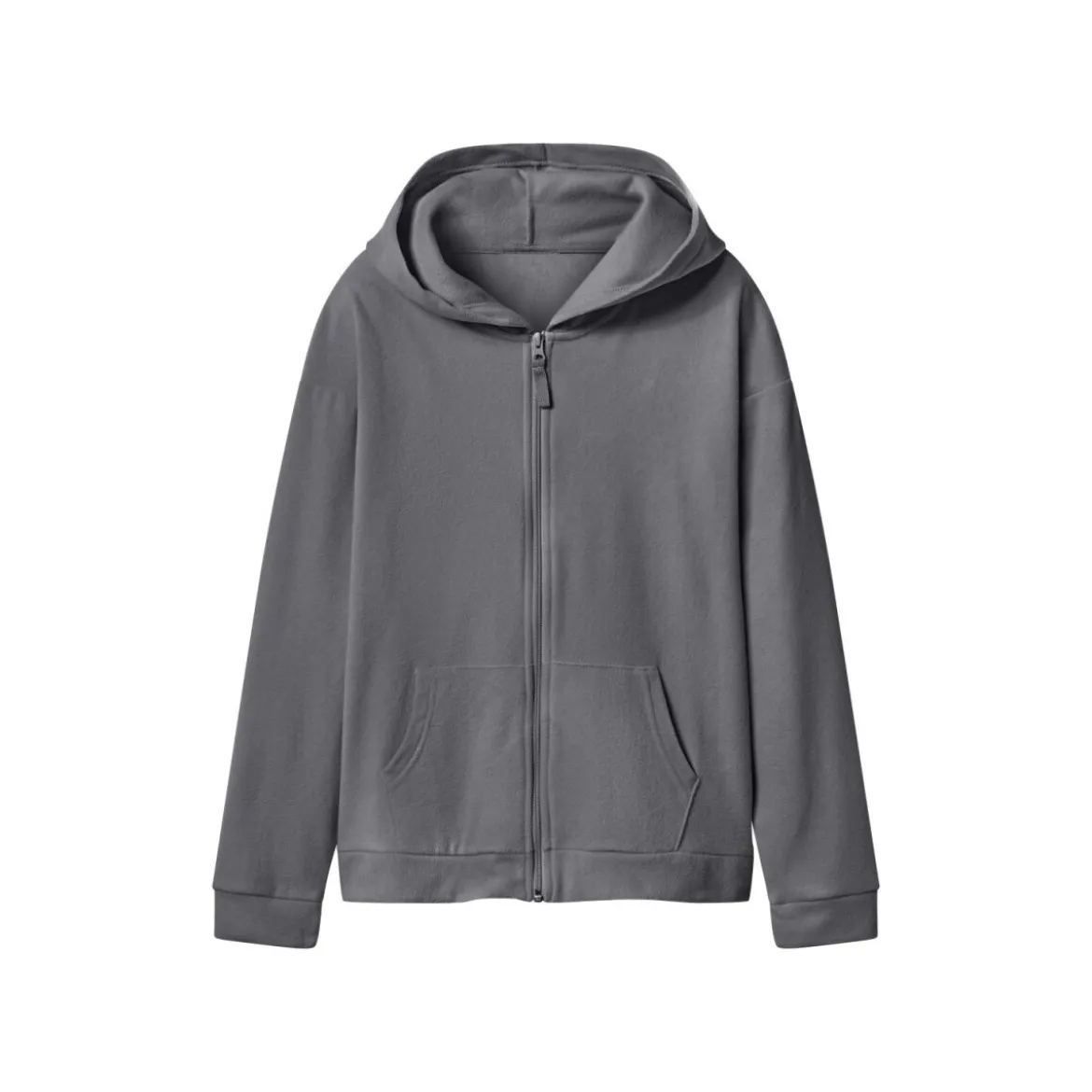 esmara® 2-teiliger Fleece-Hausanzug, für Damen, S, grau - B-Ware neuwertig