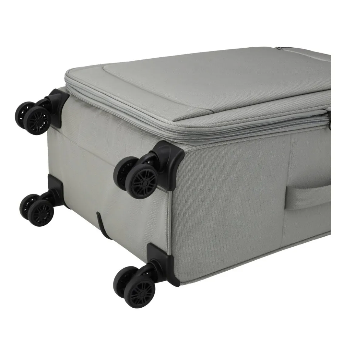 esmara® 2-teiliges Trolley-Reisekoffer-Set, grau - B-Ware