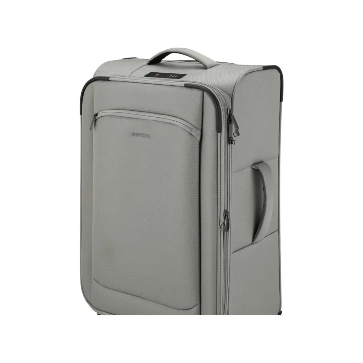 esmara® 2-teiliges Trolley-Reisekoffer-Set, grau - B-Ware