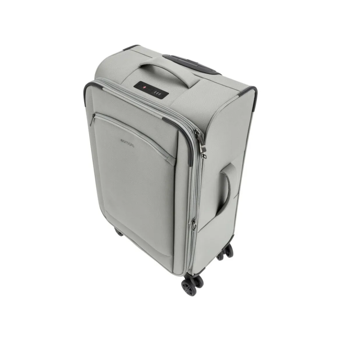 esmara® 2-teiliges Trolley-Reisekoffer-Set, grau - B-Ware