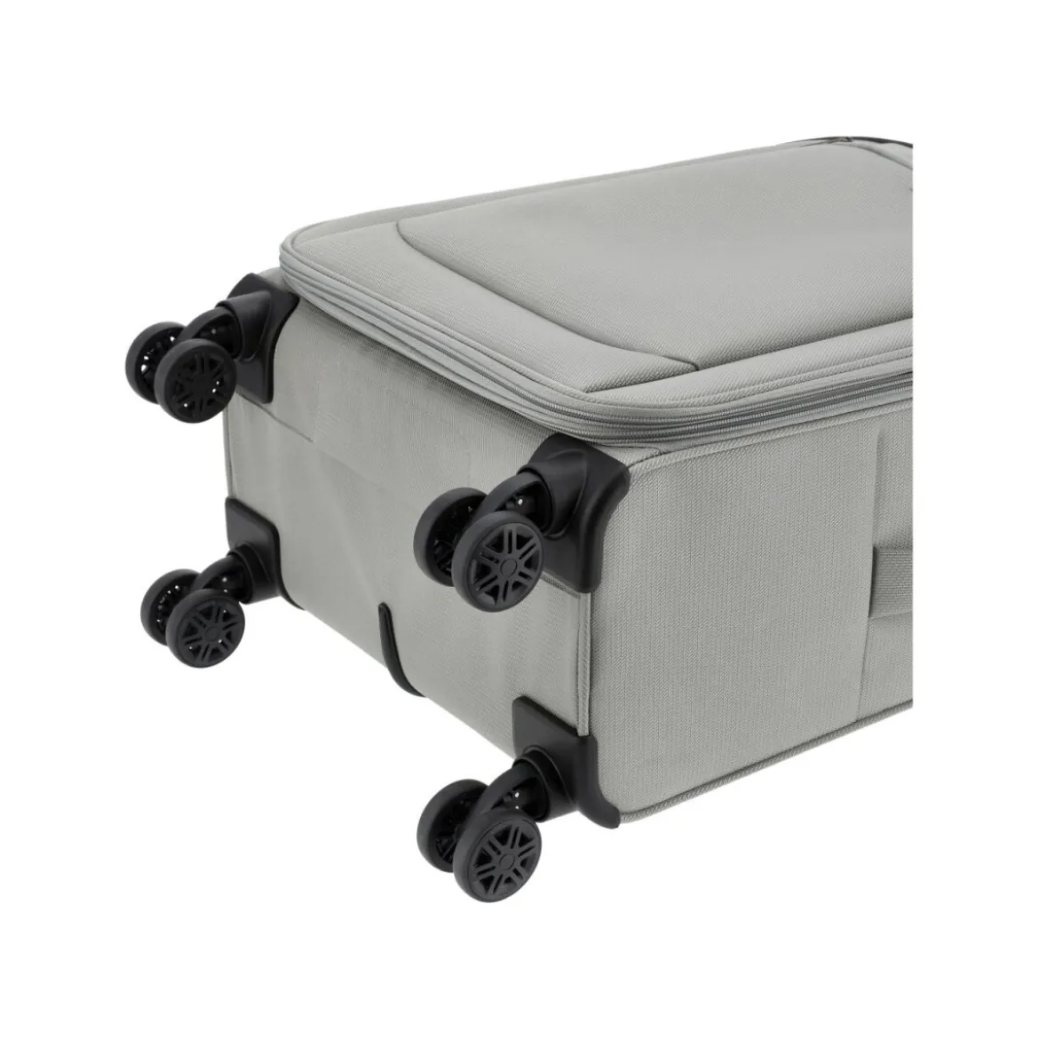 esmara® 2-teiliges Trolley-Reisekoffer-Set, grau - B-Ware
