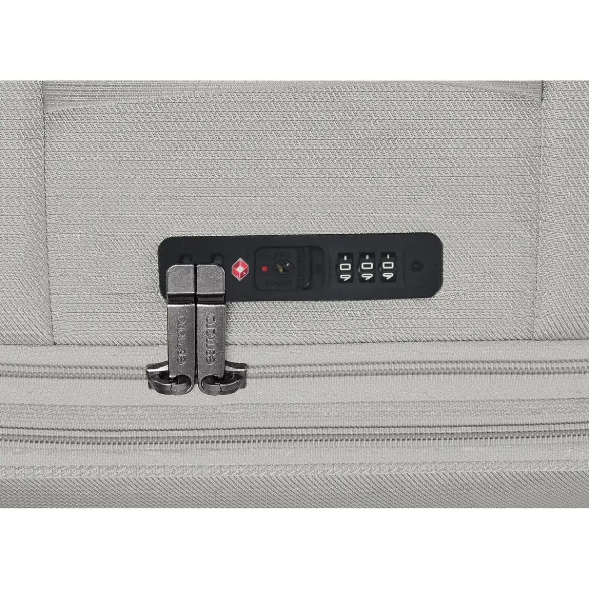 esmara® Trolley-Reisekoffer, grau - B-Ware
