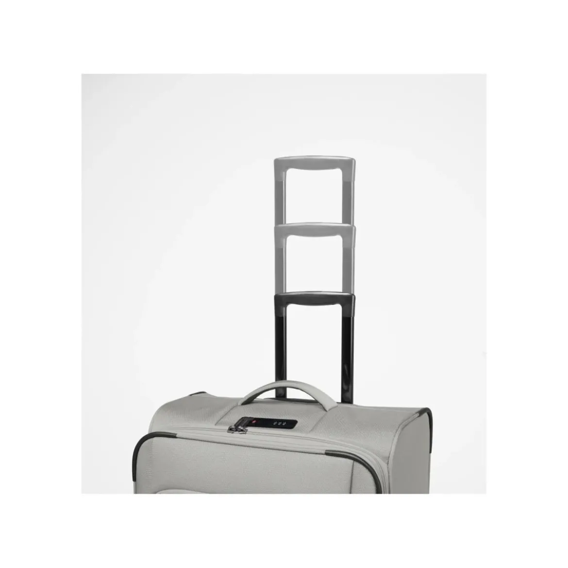 esmara® Trolley-Reisekoffer, grau - B-Ware