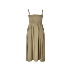 esmara® Tunika-Kleid, Midilänge, 46, olive - B-Ware neuwertig