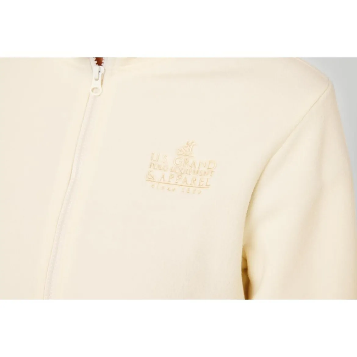 esmara® x Grand Polo Damen Fleecejacke, mit Stickerei - B-Ware