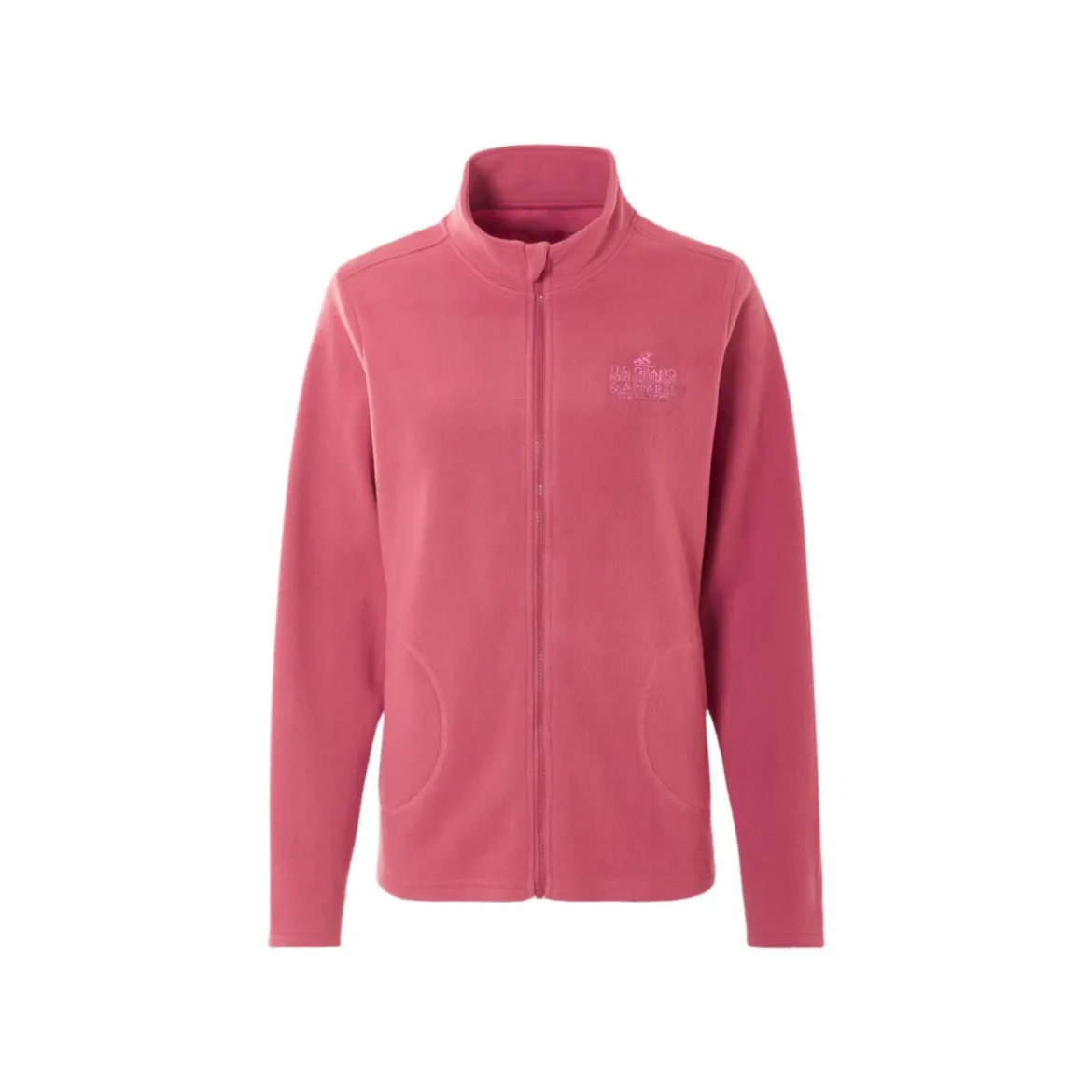 esmara® x Grand Polo Damen Fleecejacke, mit Stickerei - B-Ware