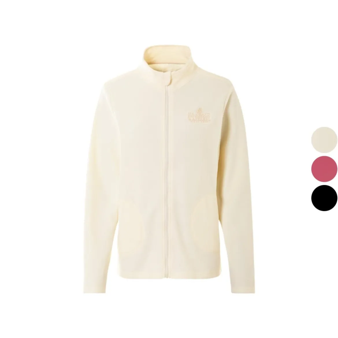 esmara® x Grand Polo Damen Fleecejacke, mit Stickerei - B-Ware