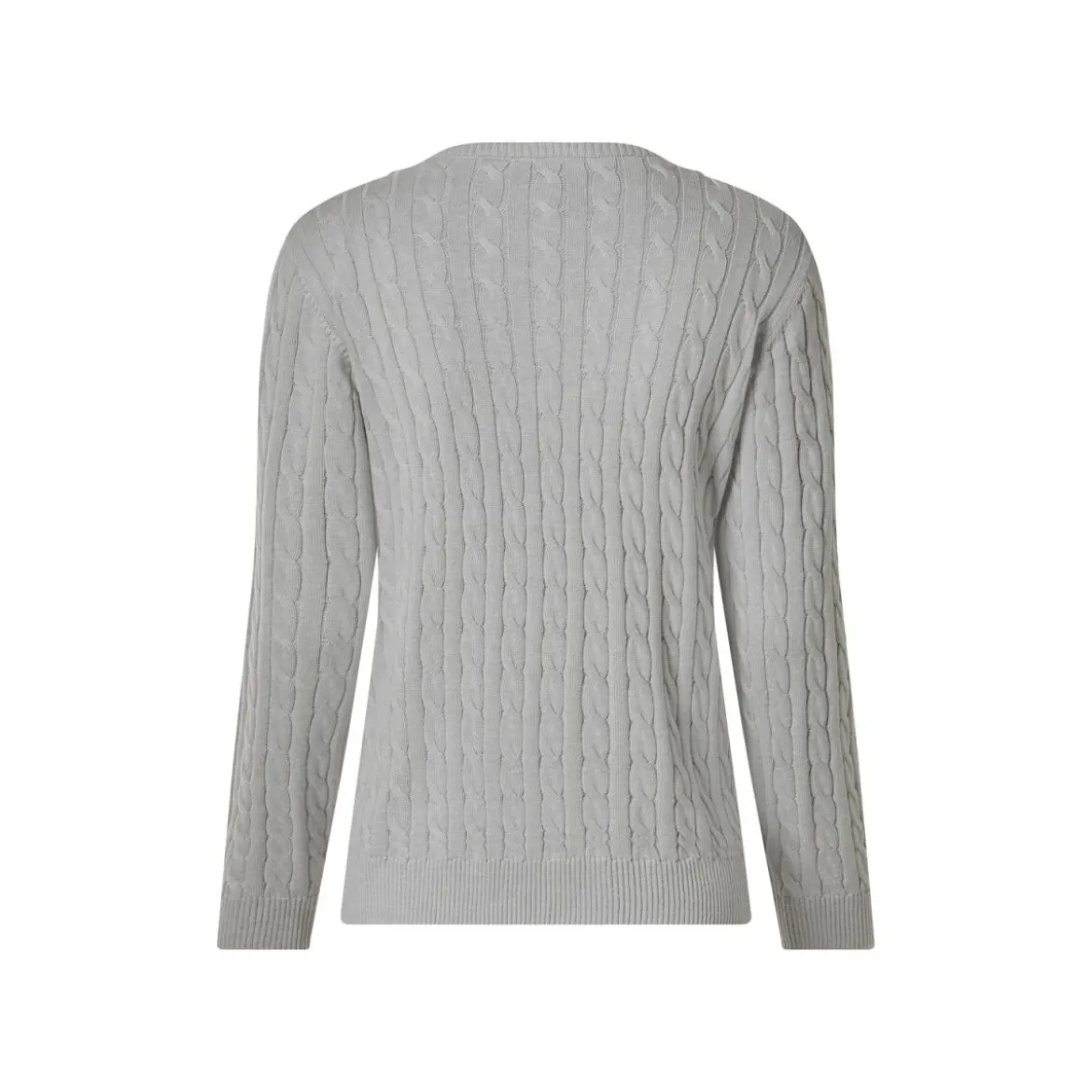 ESMARA® x U.S. Grand Polo Damen Strickpullover (Grau, L(44/46)) - B-Ware sehr gut